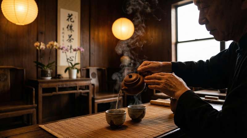 高跟踩踏文化视频-茶道